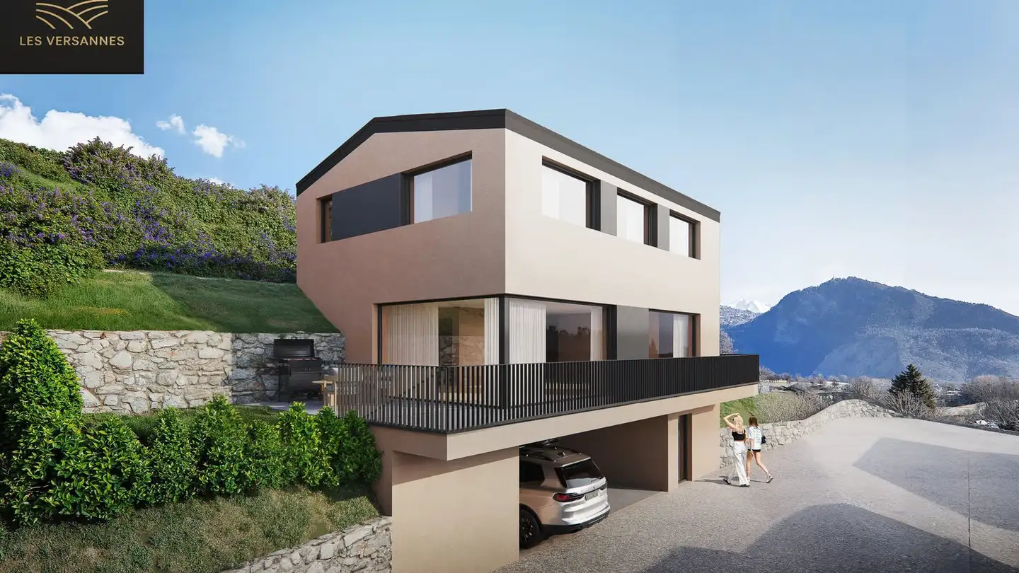 Casa singola in vendita - Chemin Des Versannes, 1971 Grimisuat