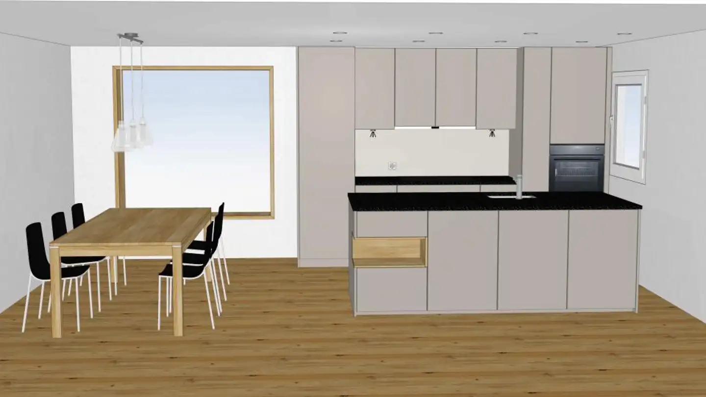 Penthouse mieten - Baumgartenstrasse 6, 6252 Dagmersellen