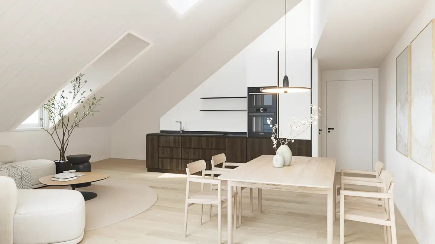 Dachgeschosswohnung kaufen - Route De La Praz 11, 1148 Moiry VD - Foto 2