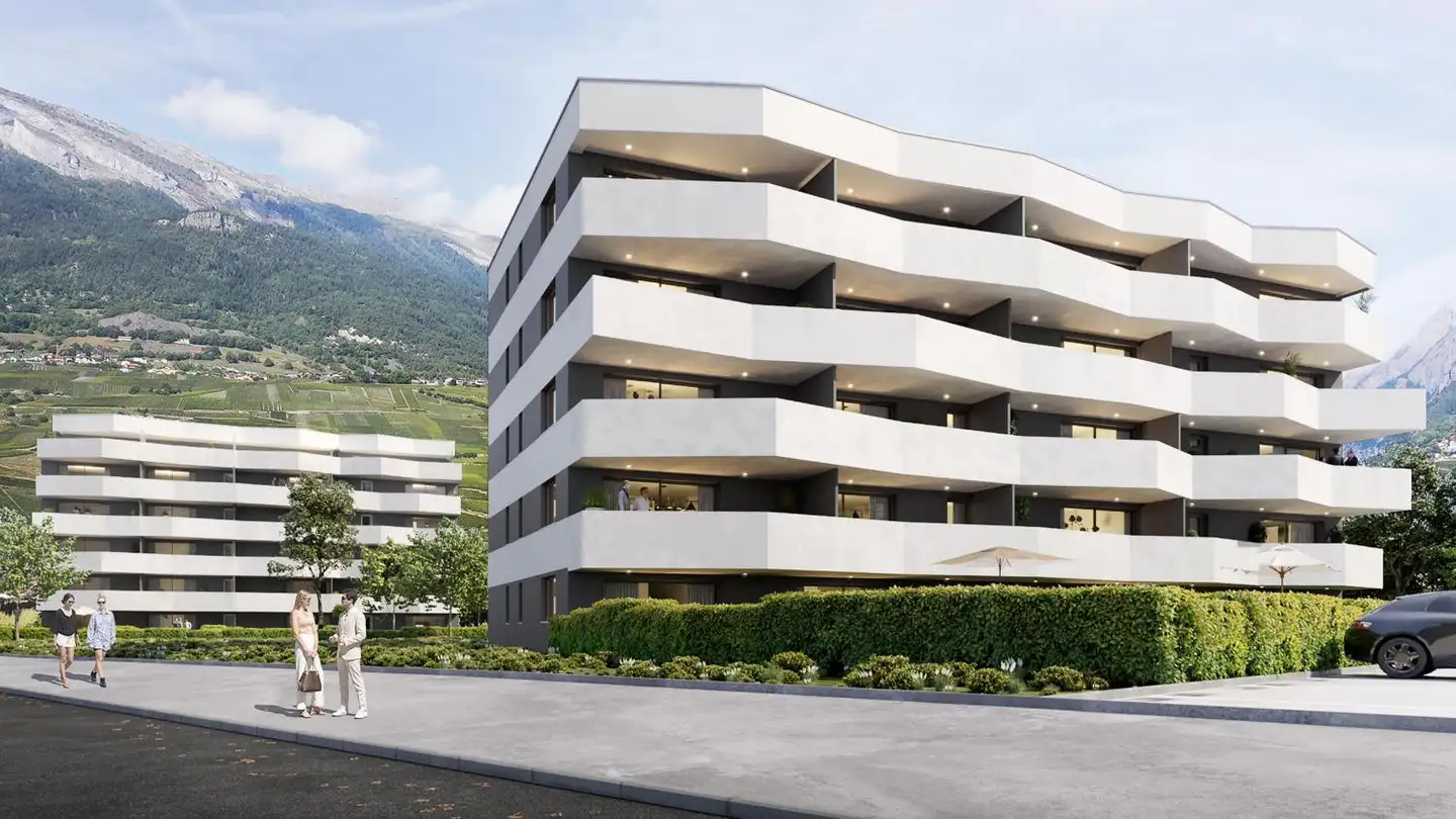 Underground parking space for rent - Route D'antzère, 1964 Conthey