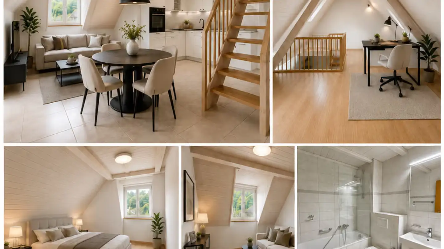 Duplex à louer - Talstrasse 20a, 2553 Safnern