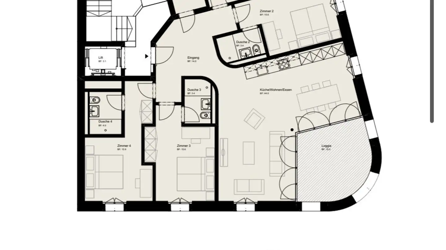 Single room for rent - 6343 Rotkreuz - Photo 4