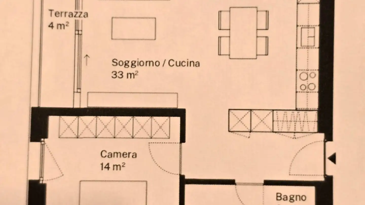 Apartment for rent - Piazza Stazione 14, 6537 Grono - Photo 3