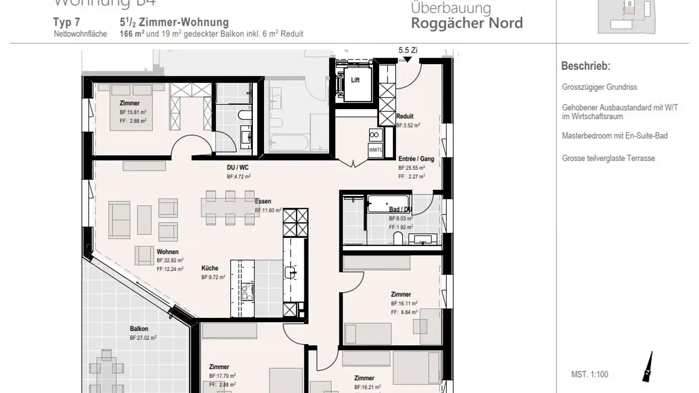 Wohnung mieten - Roggächerweg 5, 5642 Mühlau - Foto 3