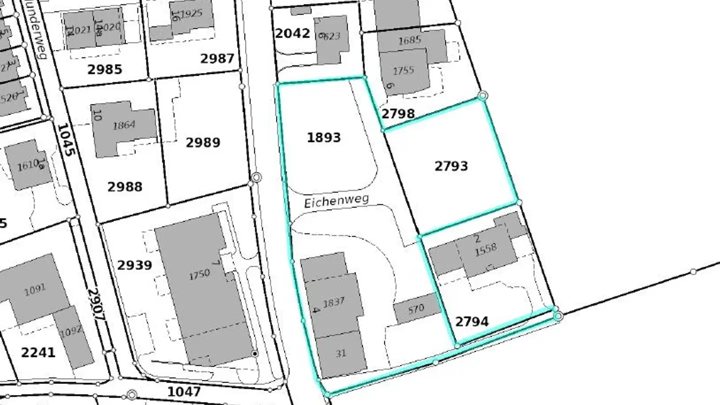 Constructible plot for sale - Eichenweg, 4805 Brittnau