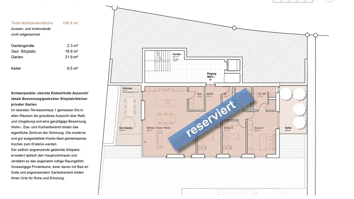 Appartamento a gradini in vendita - Höhewäg 12, 8197 Rafz - Photo 2
