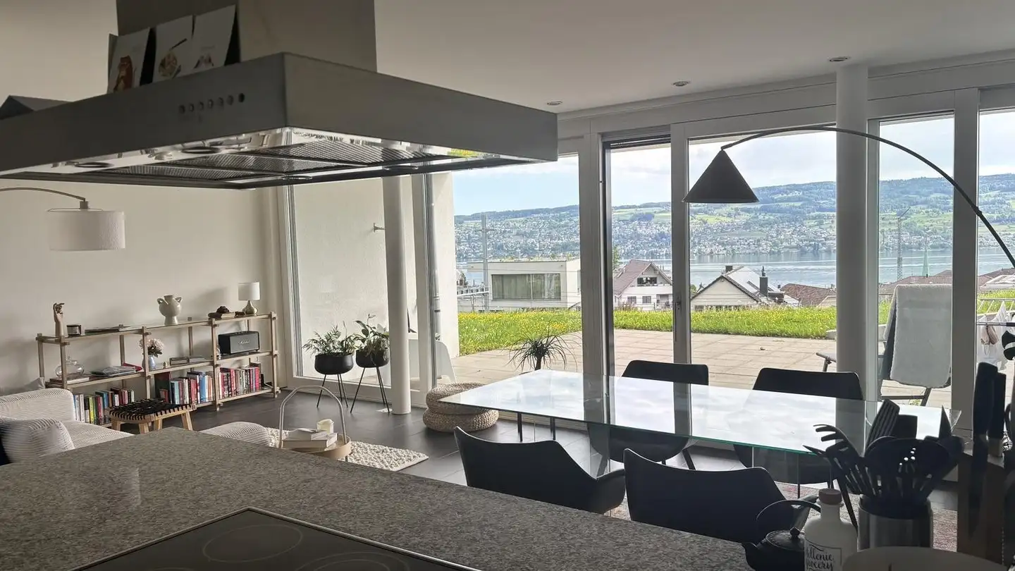 Terrassenwohnung mieten - Im Gugger 4a, 8810 Horgen