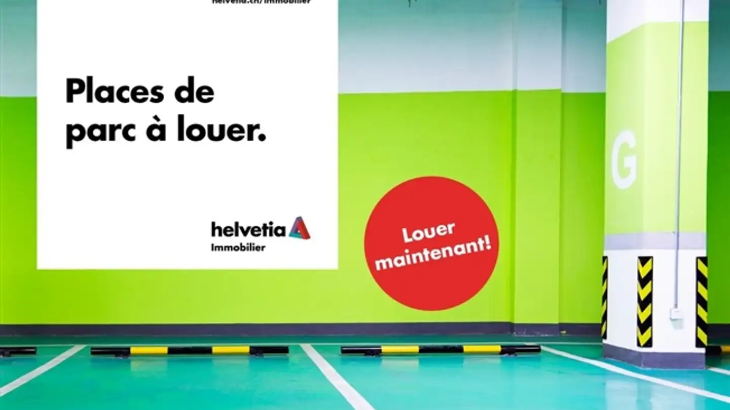 Outdoor parking space for rent - Avenue Sainte-Cécile 5, 1217 Meyrin