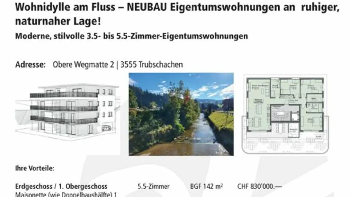 Appartamento in vendita - Obere Wegmattestrasse 2, 3555 Trubschachen - Photo 2