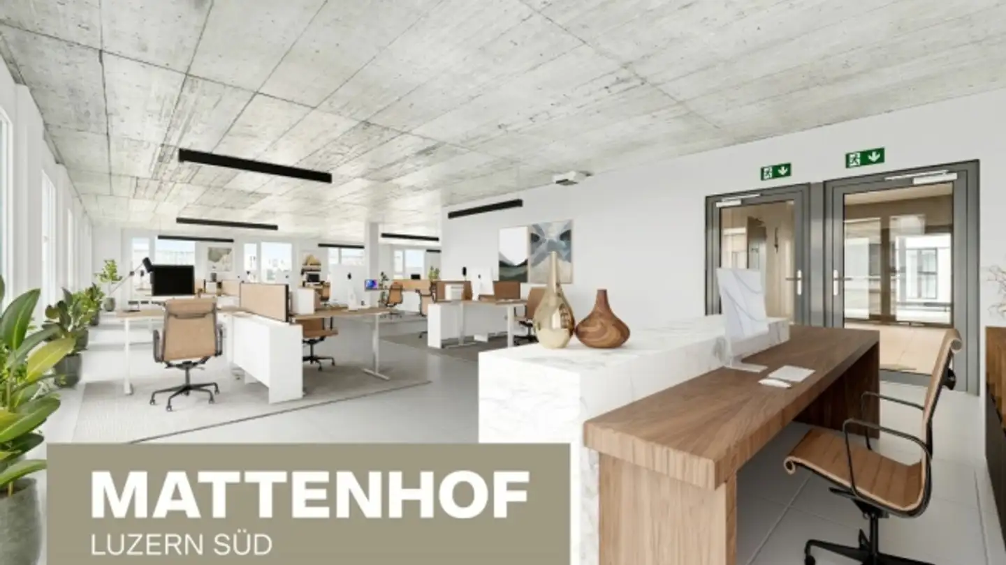 Bureau à louer - Am Mattenhof 16a, 6010 Kriens