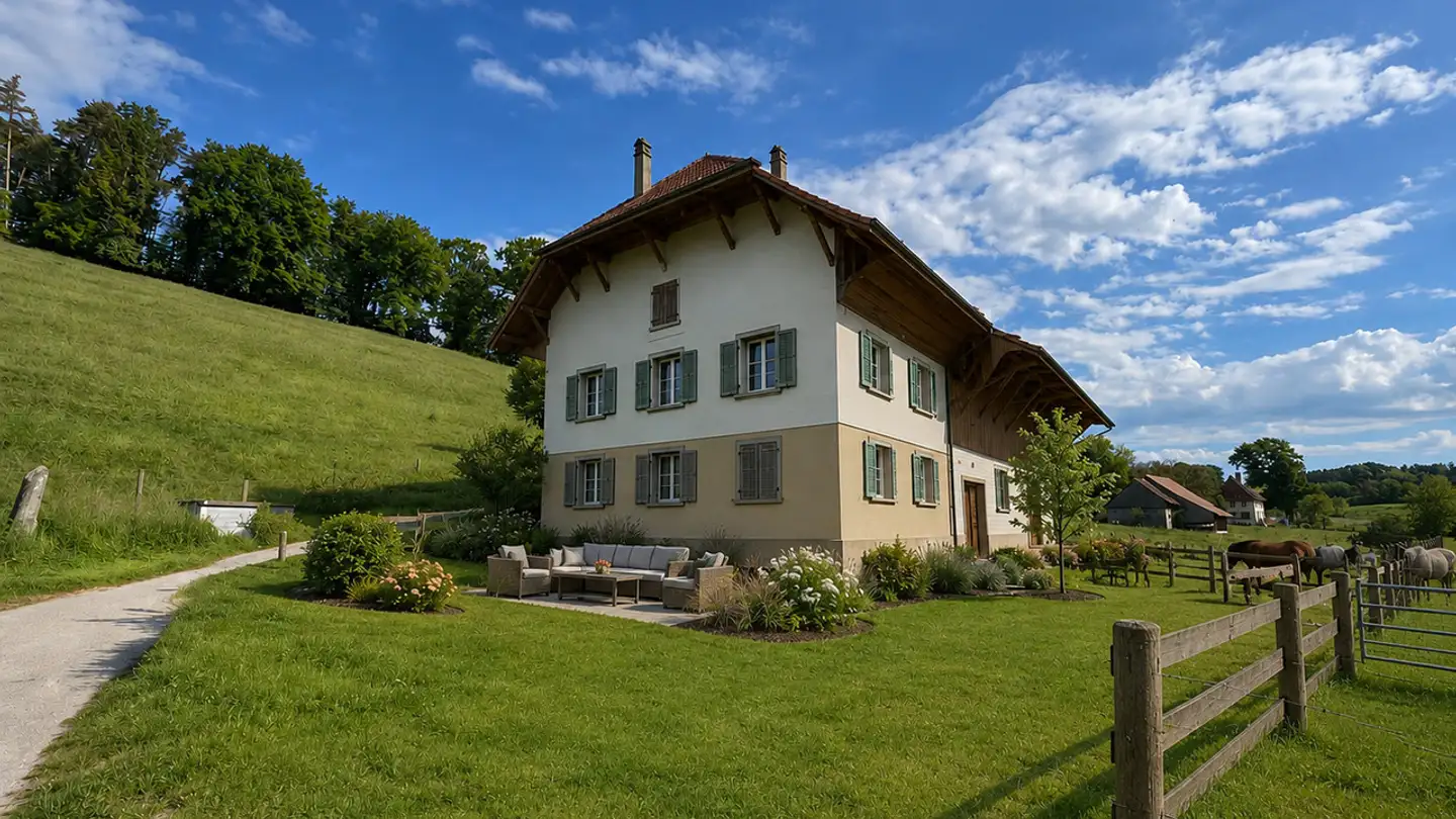 Farm for sale - Route De Coumin-Dessous 4, 1529 Cheiry