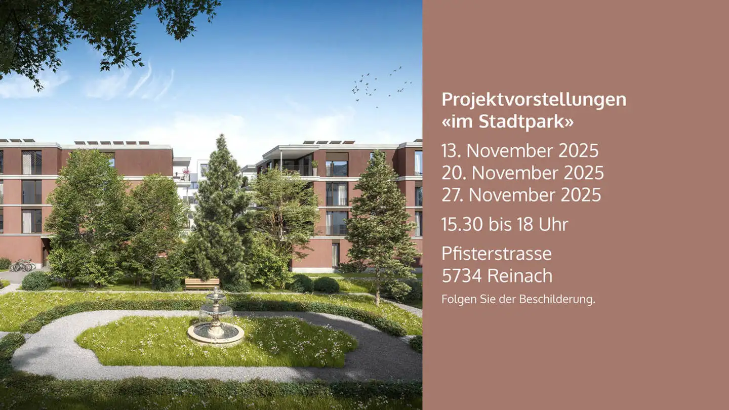 Apartment for sale - Pfistergasse 3, 5734 Reinach AG