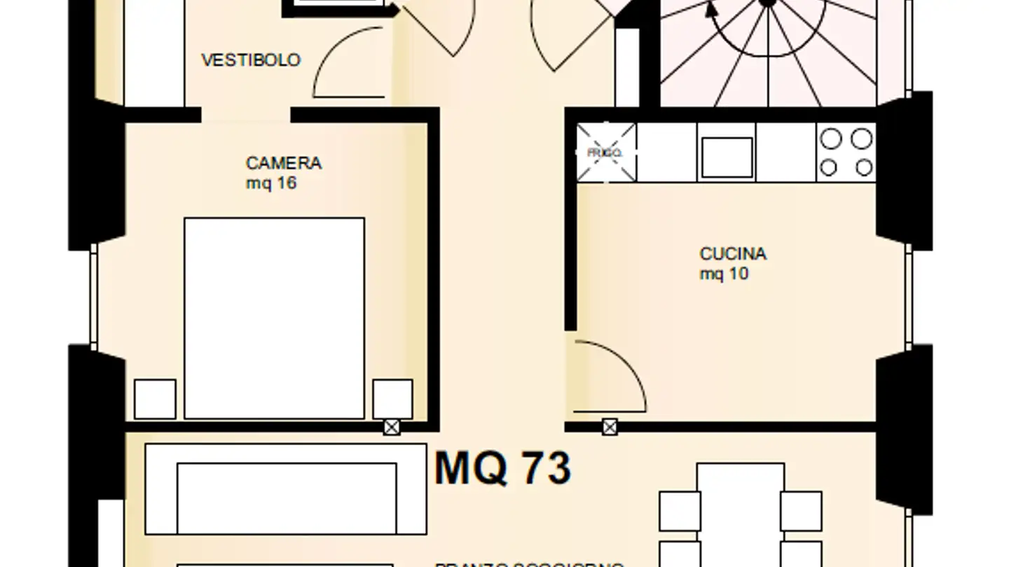Apartment for rent - Via Stazione 20, 6760 Faido - Photo 4