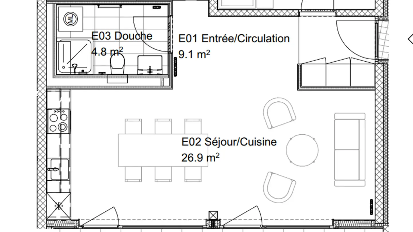Appartamento in affitto - Route du Châtelard 4A, 1141 Sévery - Foto 3