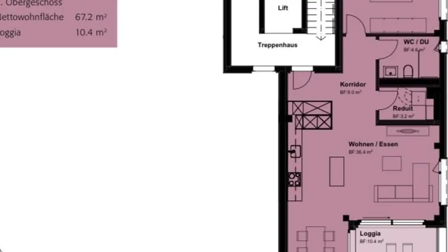 Appartement à louer - Ischenstrasse 2, 6376 Emmetten - Photo 4