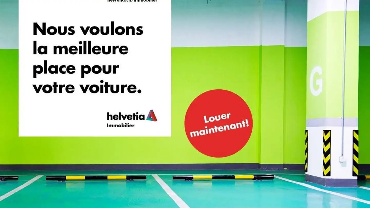 Place de parking souterraine à louer - Rue De Guillermaux, 1530 Payerne