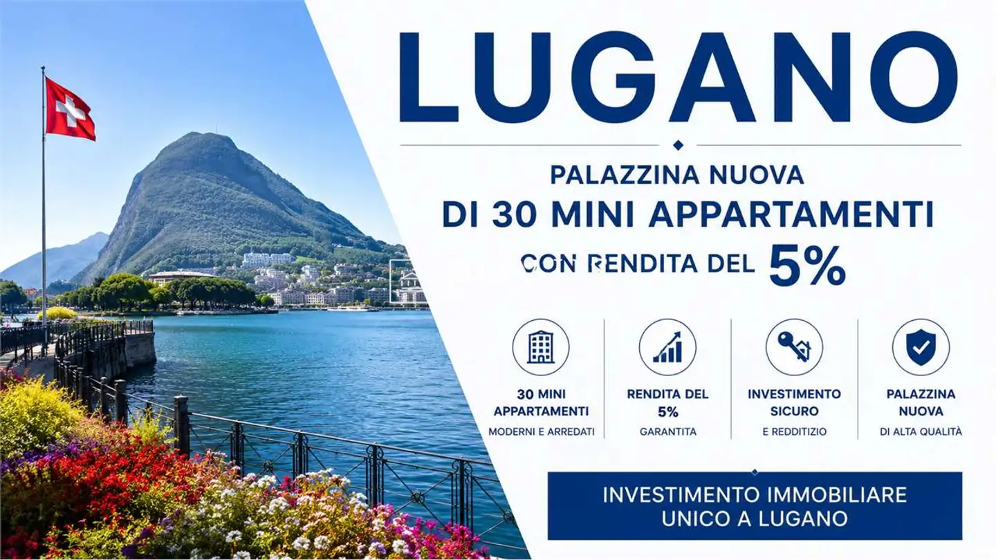 Immeuble résidentiel à vendre - Piazza Riforma, 6900 Lugano