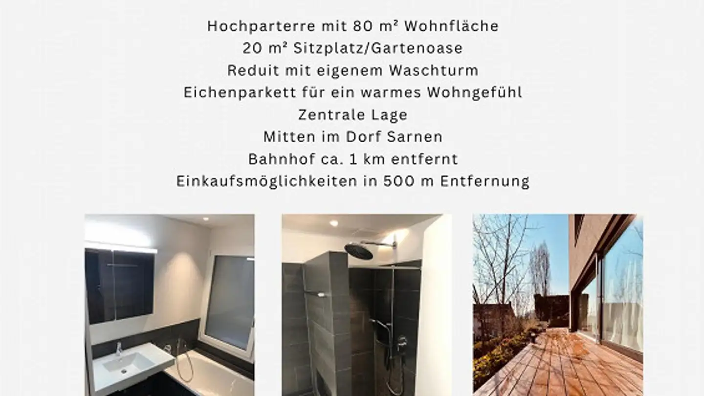 Wohnung mieten - 6060 Sarnen - Foto 2