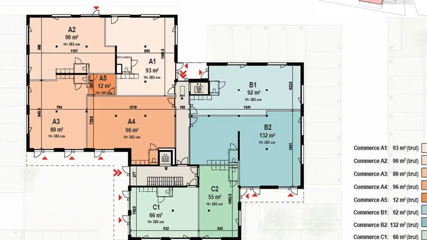 Immeuble mixte à louer - Impasse De La Fava 1, 1566 St-Aubin FR - Photo 3