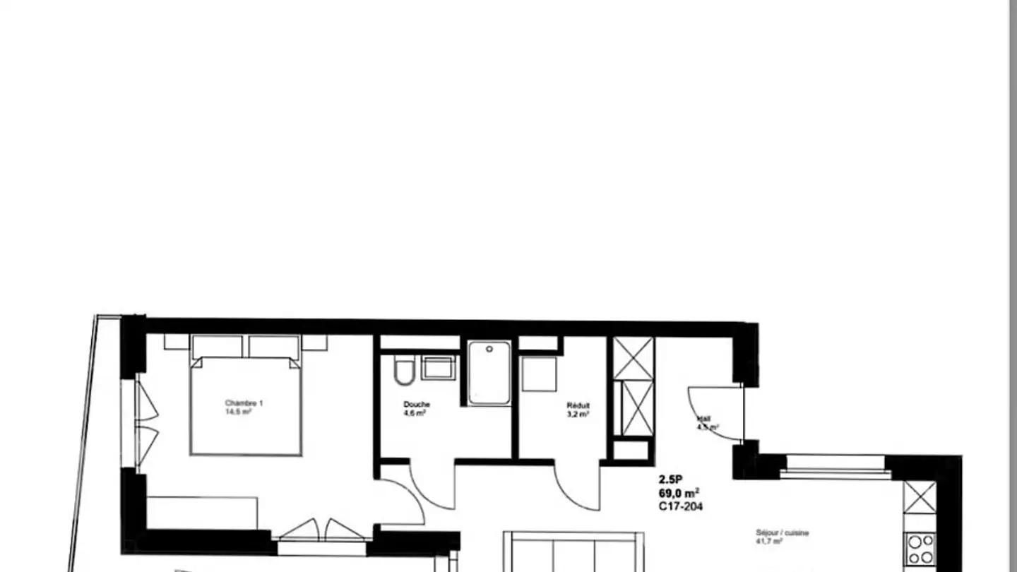 Appartement à louer - Rue De La Chenalette 17, 1020 Renens VD