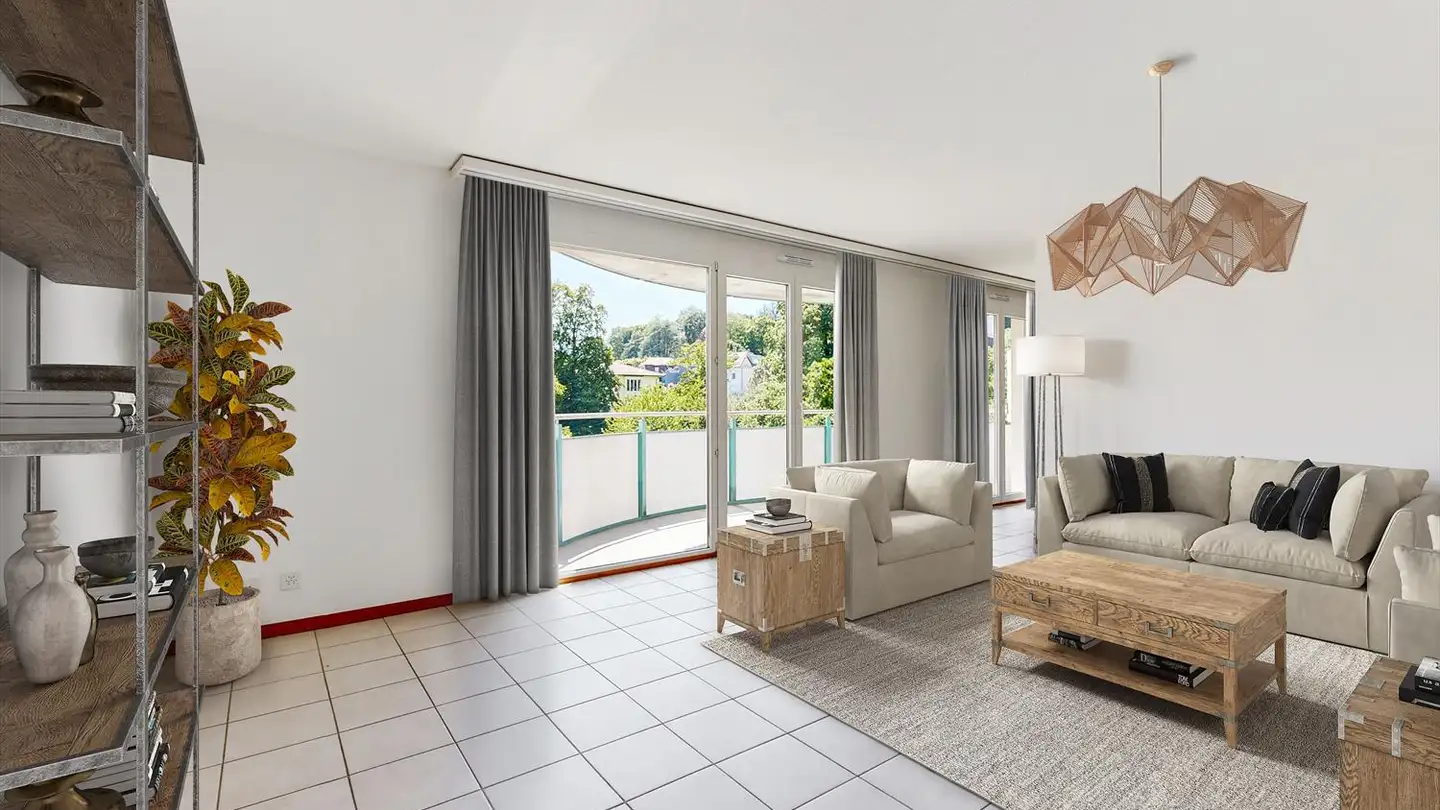 Appartamento in affitto - Chemin de la Vuachère 20D, 1012 Lausanne - Photo 2