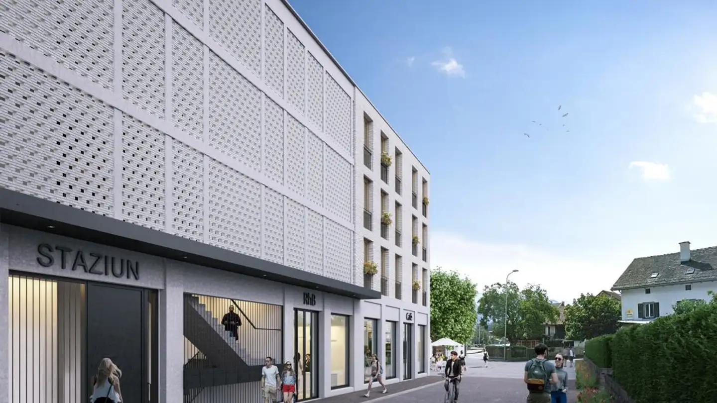 Commerciale in affitto - Plazza Staziun 6, 7013 Domat/Ems - Photo 2