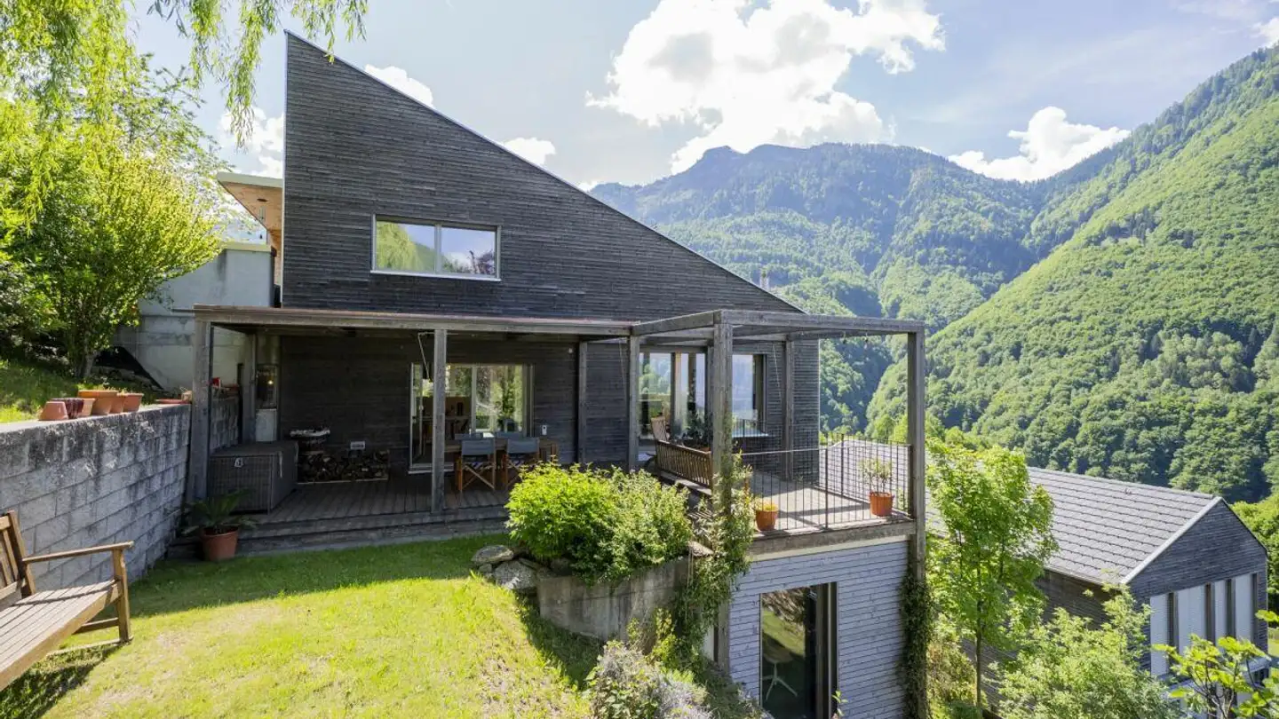 Maison individuelle à vendre - 6583 S. Antonio (Val Morobbia)