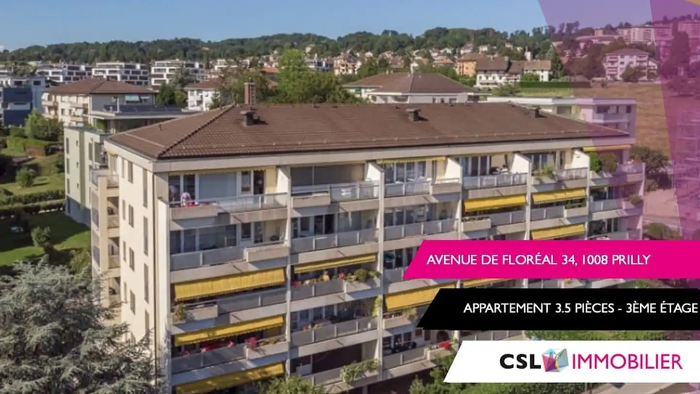 Appartamento in affitto - Avenue De Floréal 34, 1008 Prilly