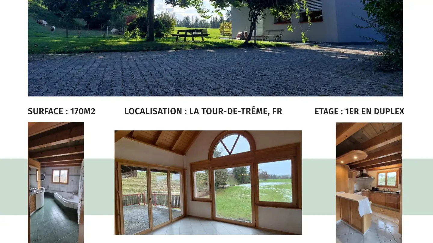 Apartment for rent - 1630 Bulle