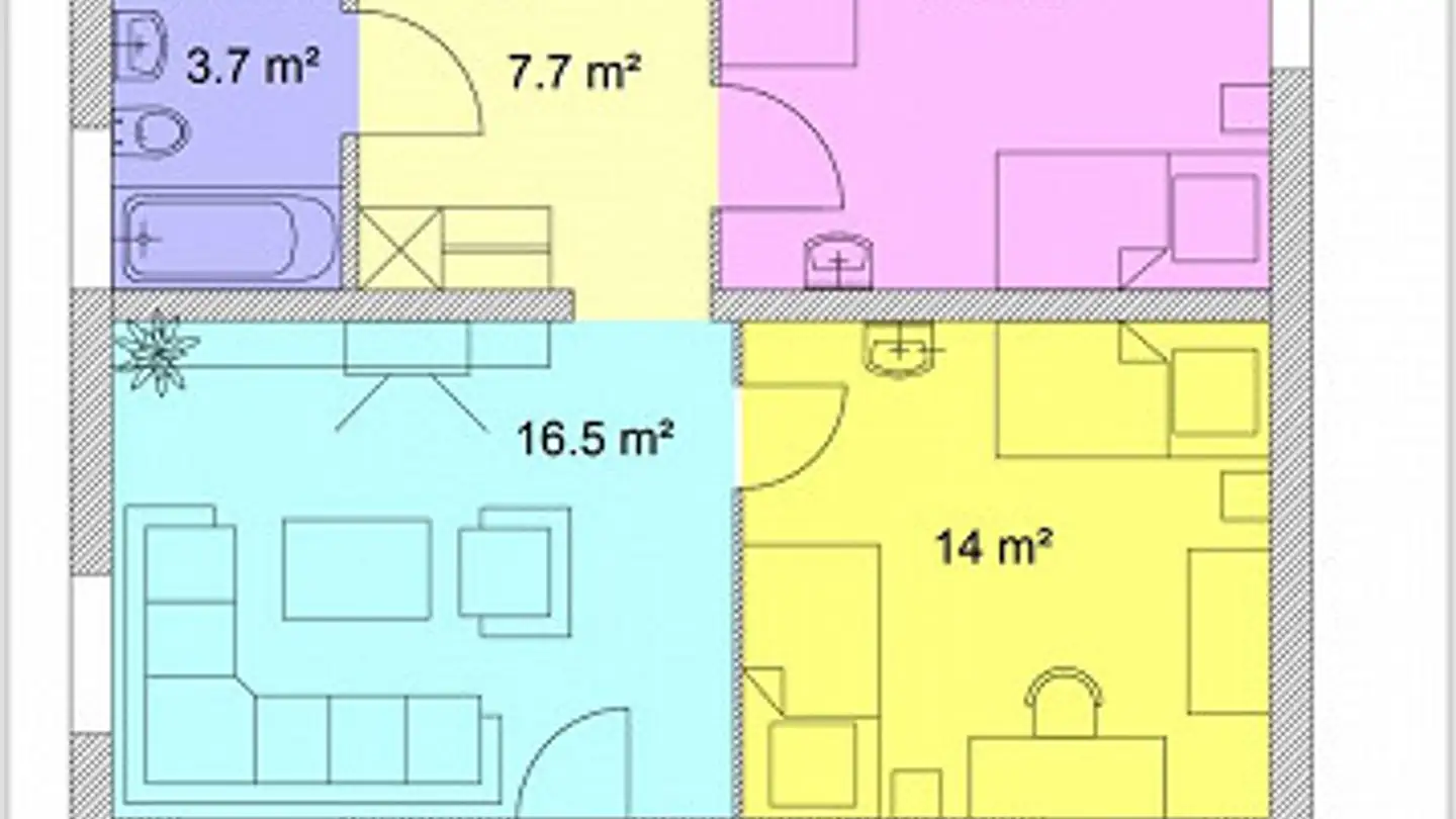 Casa singola in affitto - Bachstrasse 15, 9244 Niederuzwil - Photo 3