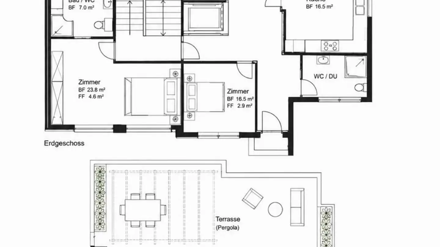 Maisonette mieten - Wieslergasse 8, 8049 Zürich - Foto 3