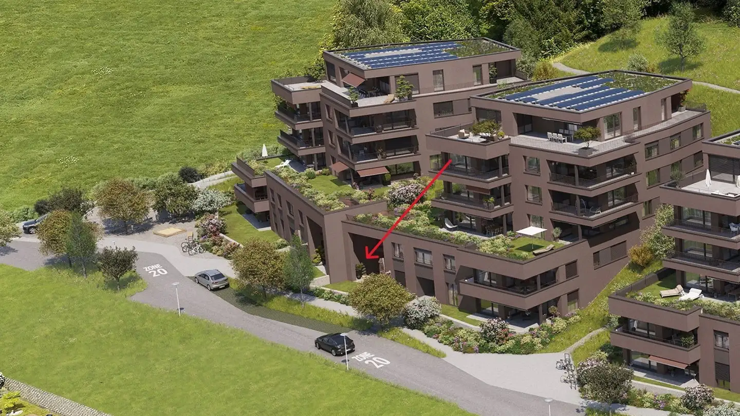 Stepped house for sale - Steinbärenhöhe 6, 6234 Triengen