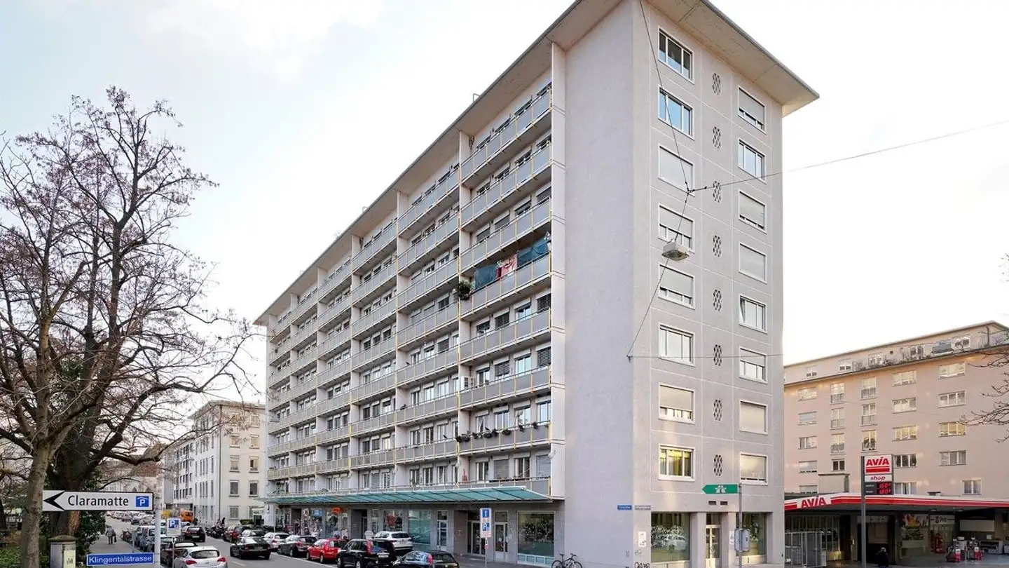 Einzelgarage mieten - Claragraben 101, 4057 Basel