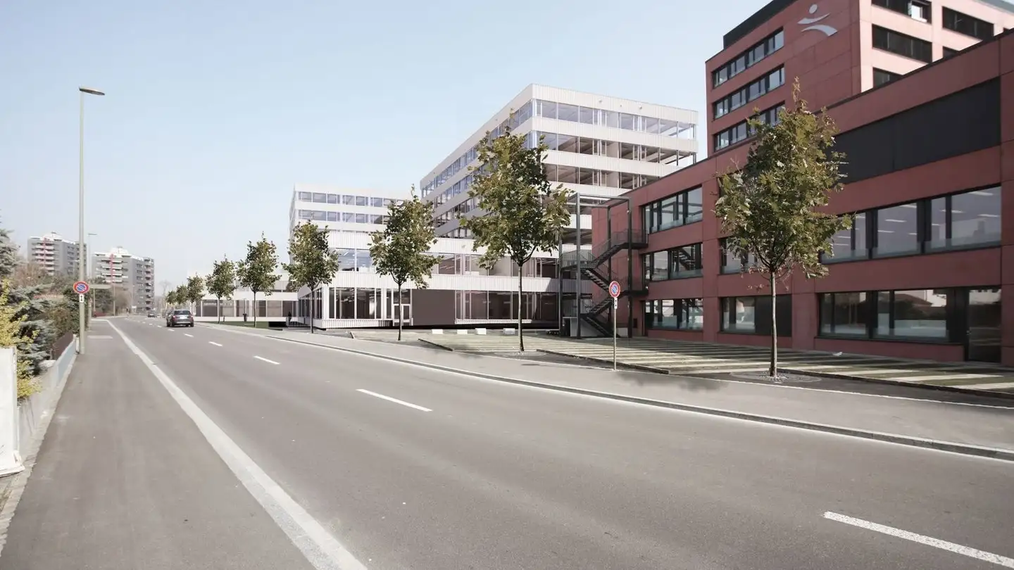 Immeuble mixte à louer - Birsfelderstrasse 46, 4132 Muttenz