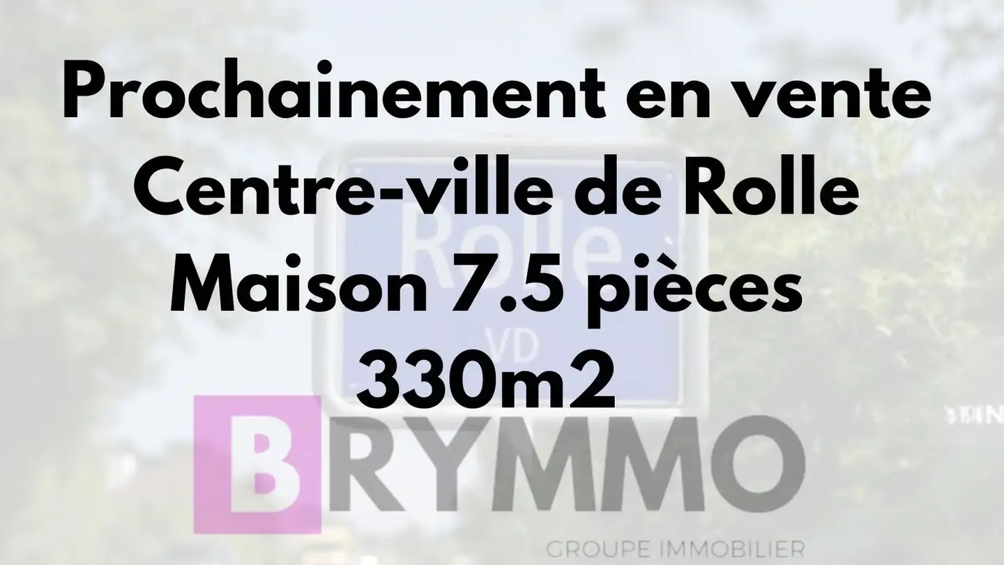 Villa for sale - 1180 Rolle