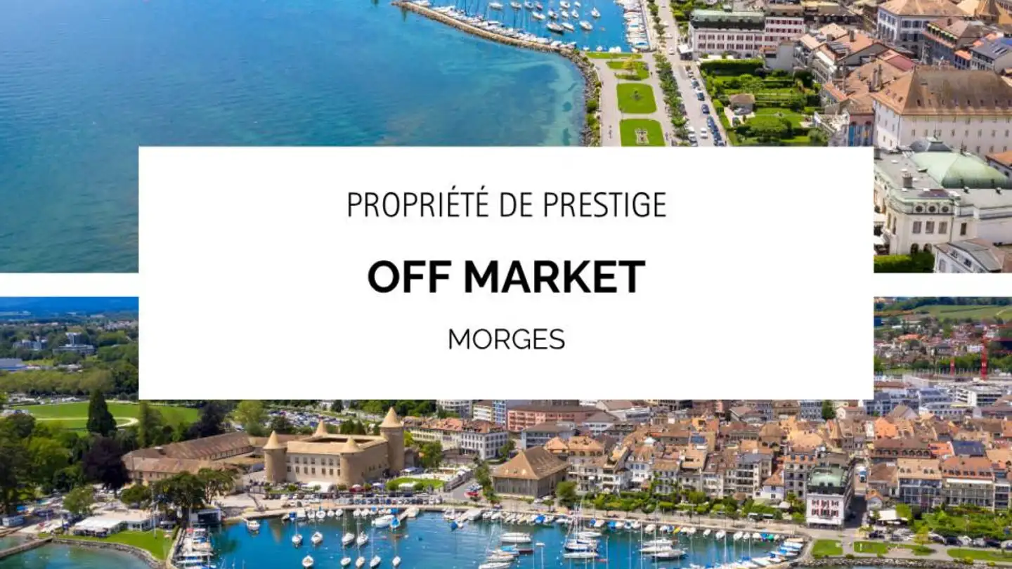 Single house for sale - 1110 Morges