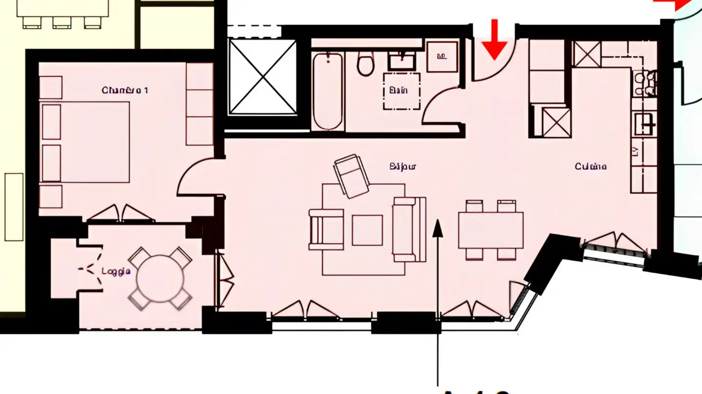 Apartment for rent - Rue De L'ancien-Comté 9, 1635 La Tour-de-Trême - Photo 3