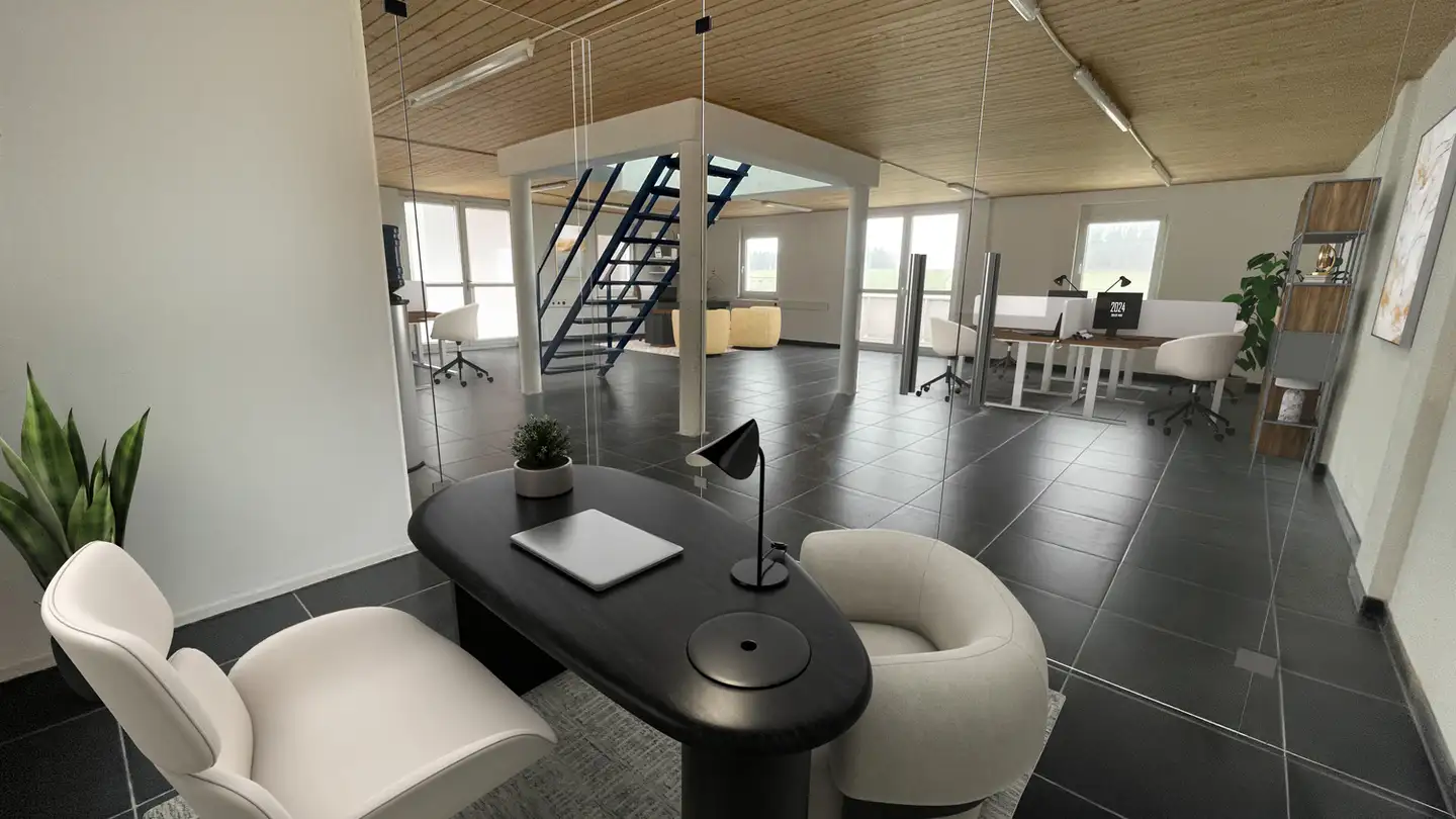 Grand magasin à louer - Impasse De La Colline 1, 1754 Avry-sur-Matran - Photo 2