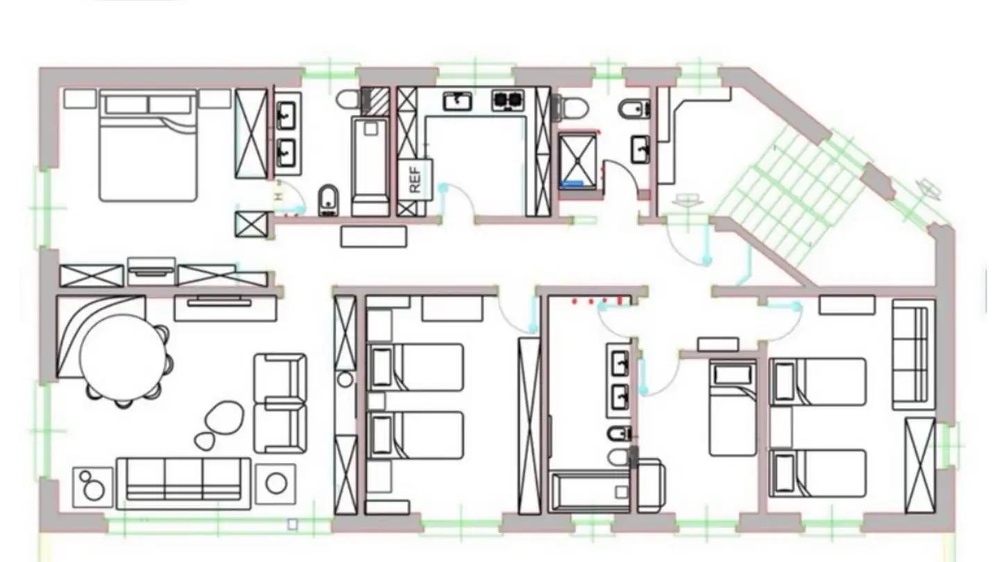 Möblierte Wohnung kaufen - Truoch Stredas 2, 7500 St. Moritz