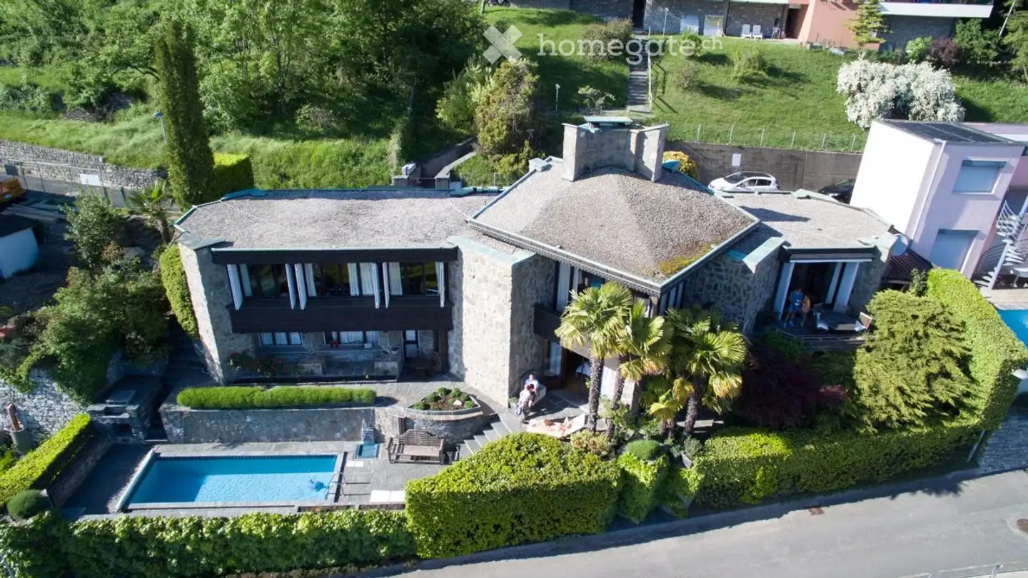 Einfamilienhaus mieten - Via Brè, 6979 Brè sopra Lugano