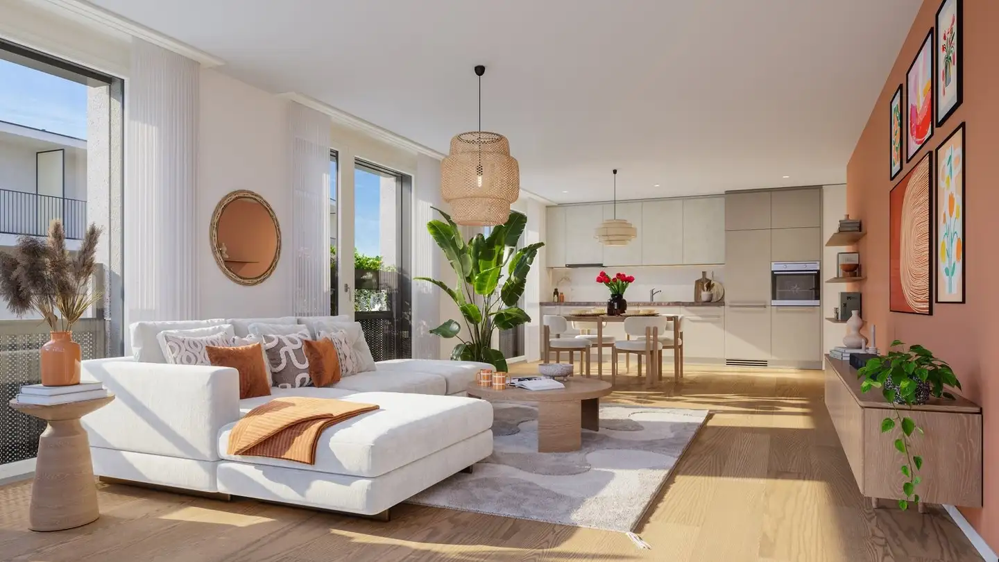 Wohnung mieten - Route Wilhelm-Kaiser, 1700 Fribourg - Foto 2