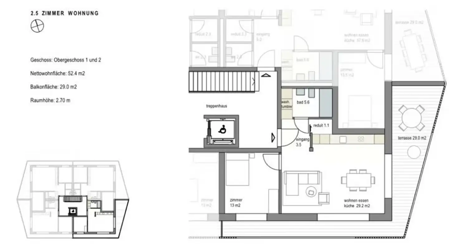 Wohnung mieten - 5014 Gretzenbach - Foto 2
