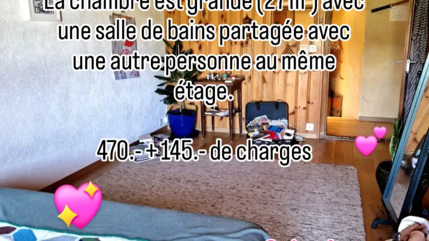 Zimmer mieten - 1612 Ecoteaux - Foto 2