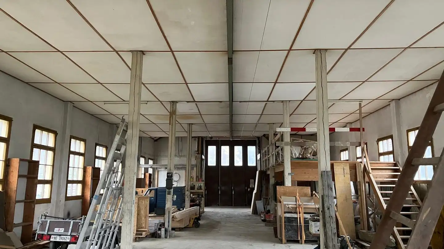 Workshop for rent - La Maladière 7, 2072 St-Blaise