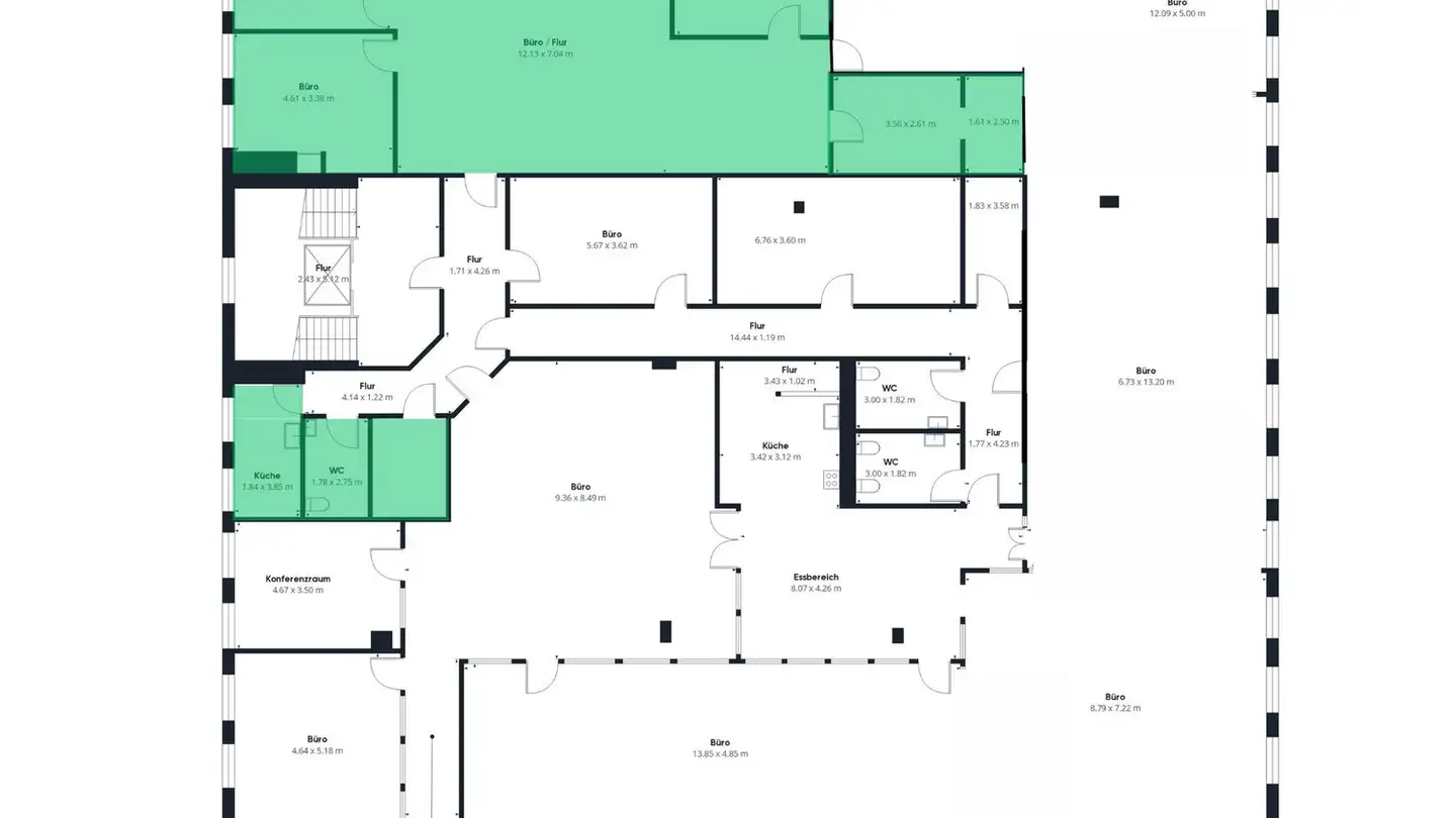 Bureau à louer - Fürstenlandstrasse 17, 9000 St. Gallen - Photo 2