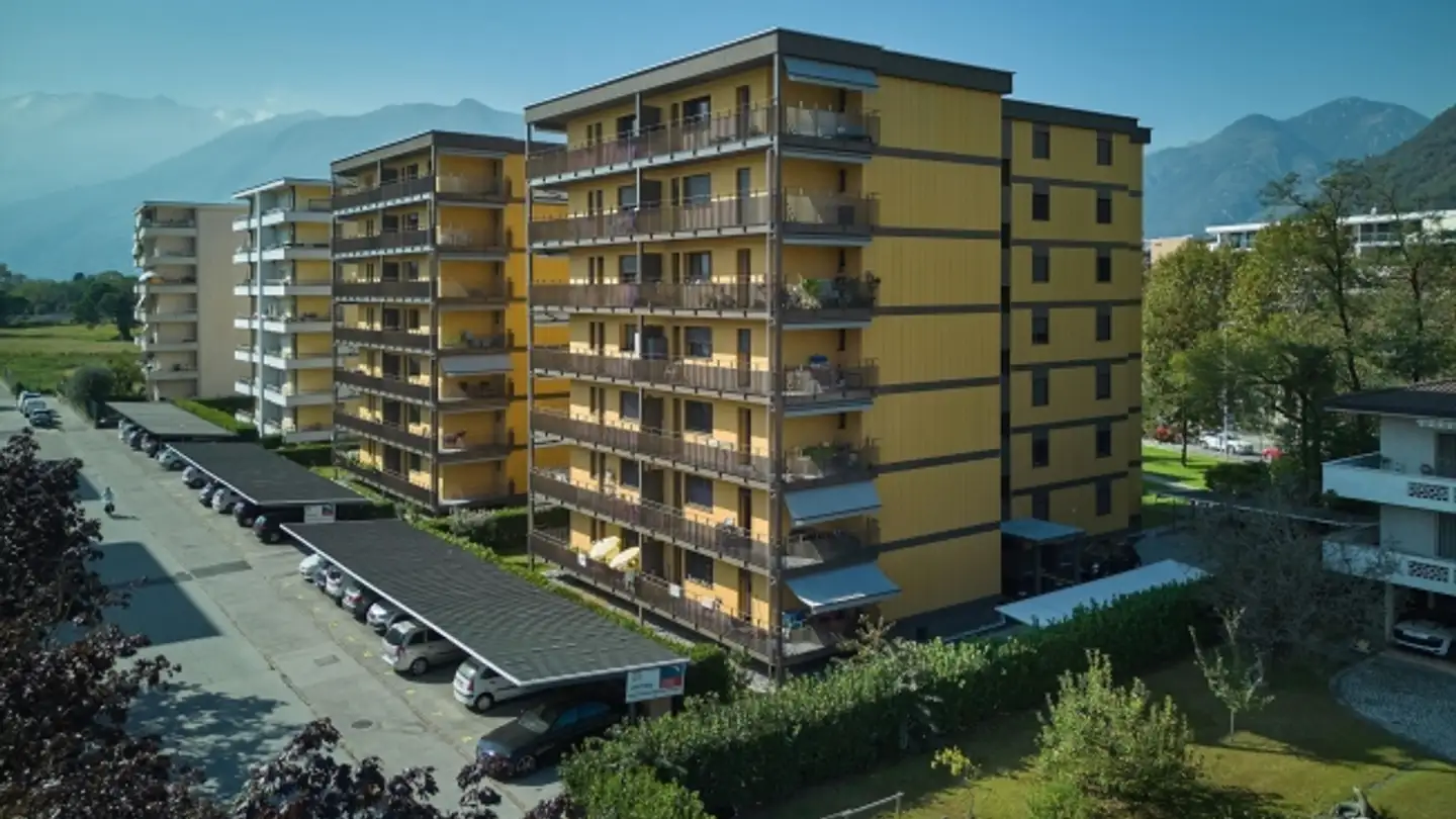 Appartement à louer - Via Guglielmo Canevascini 4, 6600 Locarno
