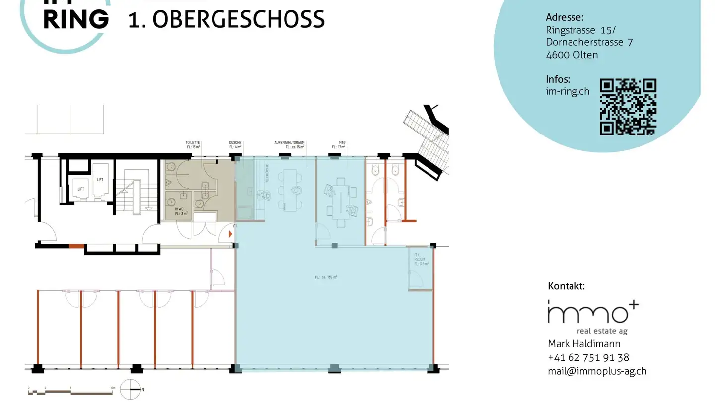 Commerciale in affitto - Dornacherstrasse 7, 4600 Olten - Photo 2