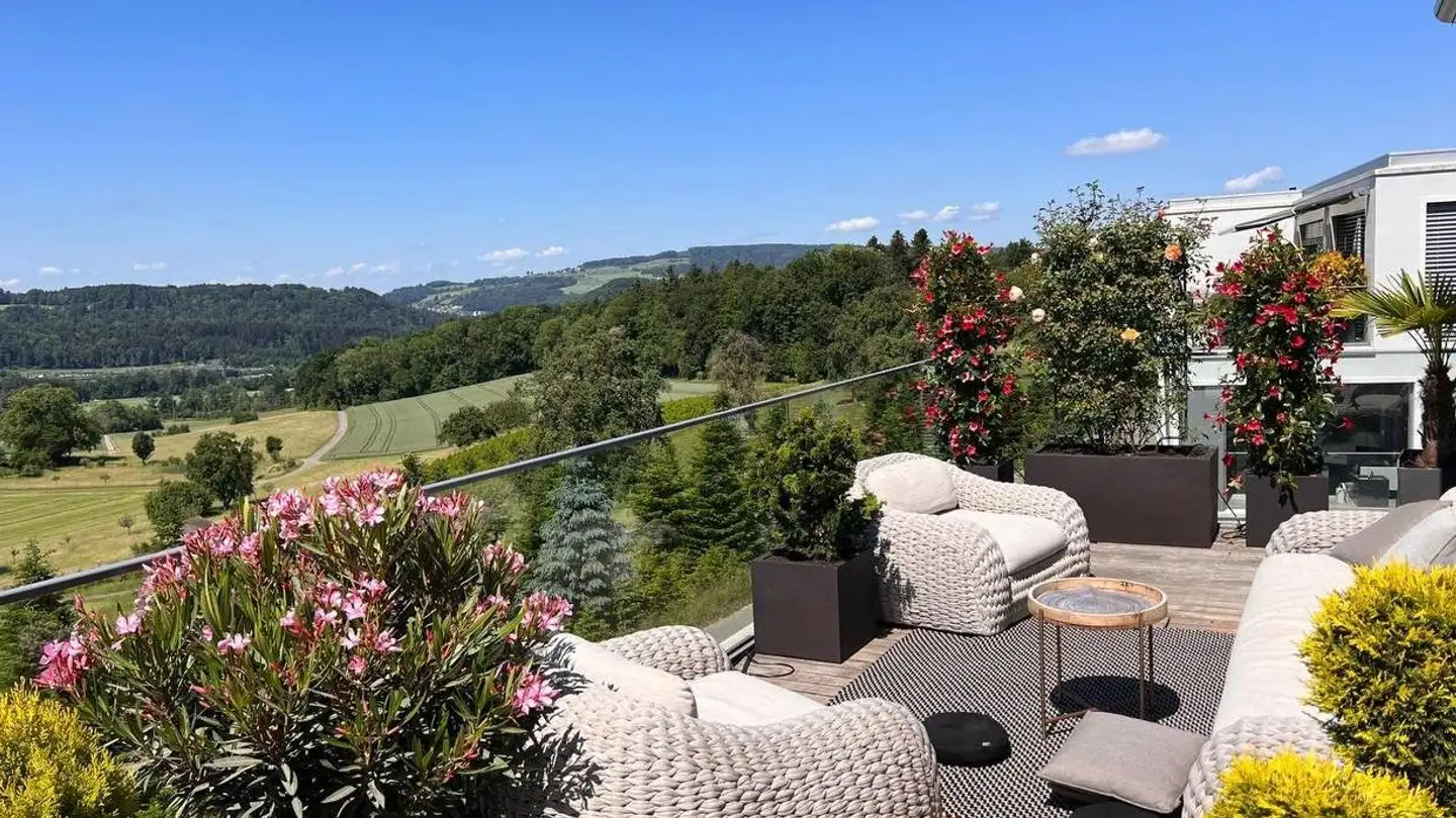 Penthouse mieten - Gläserenstrasse 12, 8142 Uitikon Waldegg