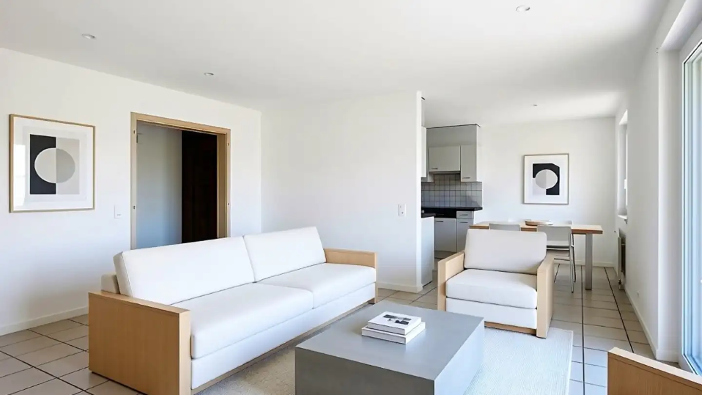 Apartment for rent - Route De La Grama 23, 1772 Ponthaux - Photo 3