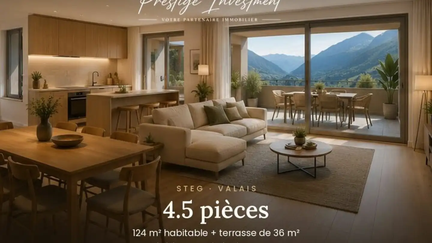 Apartment for sale - Galdistrasse, 3940 Steg VS
